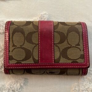 Coach Monogram Wallet